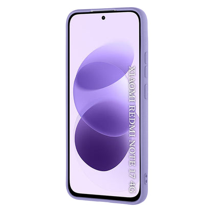Coque pour Xiaomi Redmi Note 17 4G / Note 17 5G, Techsuit, SoftFlex, violet clair