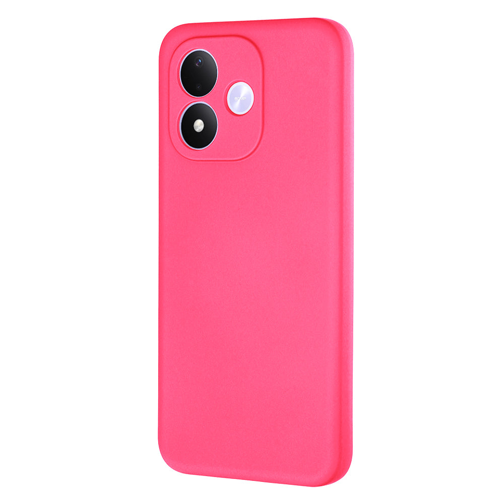 Coque pour Xiaomi Redmi Note 17 4G / Note 17 5G, Techsuit, SoftFlex, rose foncé