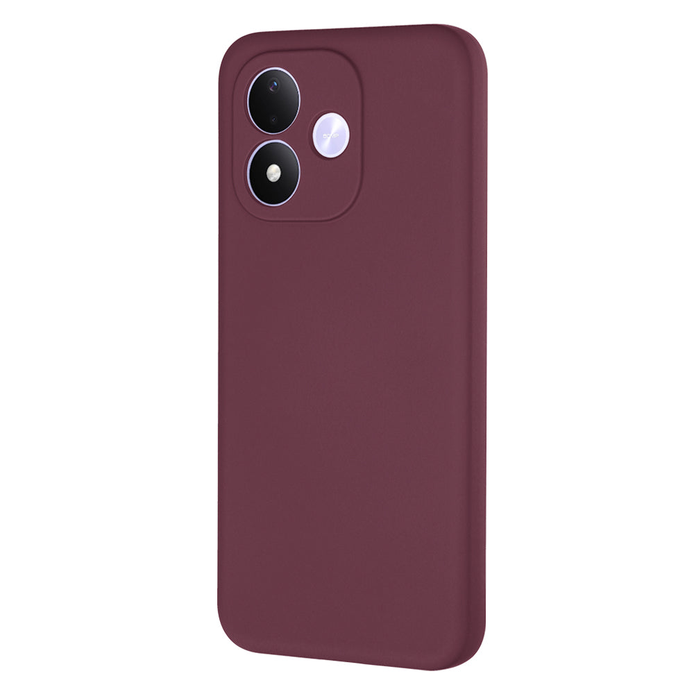 Coque pour Xiaomi Redmi Note 17 4G / Note 17 5G, Techsuit, SoftFlex, bordeaux