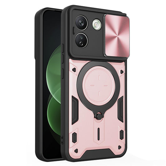 Coque pour Xiaomi Redmi Note 17 Pro Max, Techsuit, CamGuard Pro, rose doré
