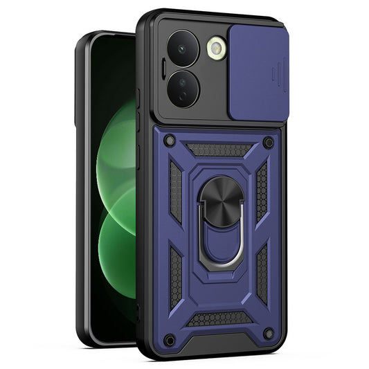Coque pour Xiaomi Redmi Note 17 Pro Max, Techsuit, CamShield, bleue
