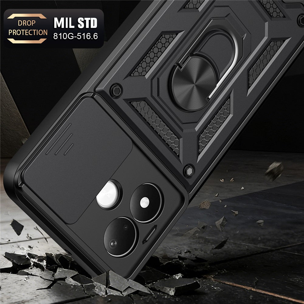 Coque pour Xiaomi Redmi Note 17 Pro Max, Techsuit, CamShield, bleue
