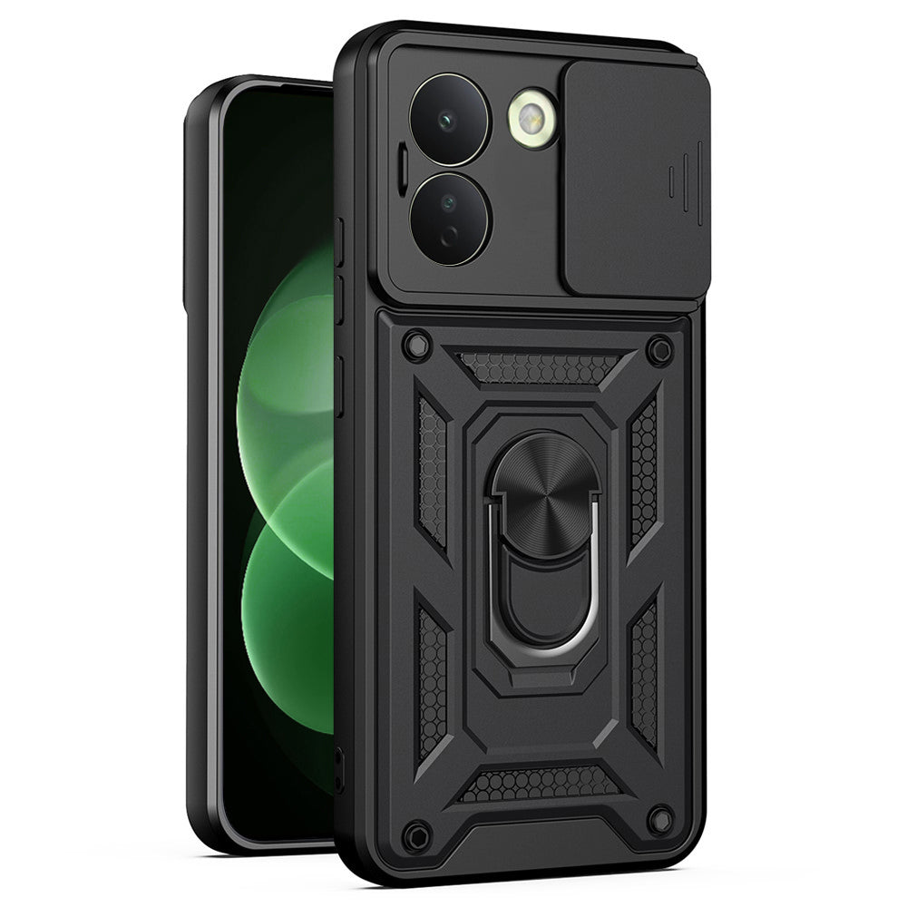 Coque pour Xiaomi Redmi Note 17 Pro Max, Techsuit, CamShield, noire