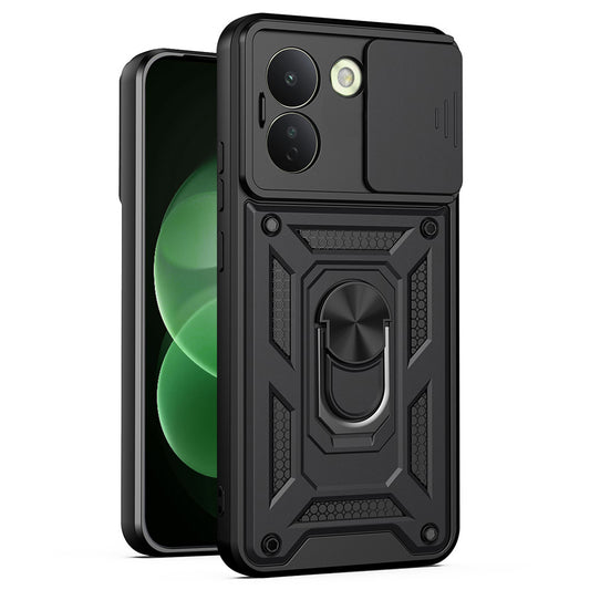 Coque pour Xiaomi Redmi Note 17 Pro Max, Techsuit, CamShield, noire