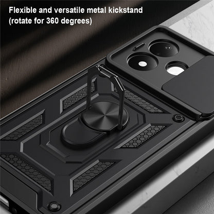 Coque pour Xiaomi Redmi Note 17 Pro Max, Techsuit, CamShield, noire
