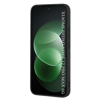 Coque pour Xiaomi Redmi Note 17 Pro Max, Techsuit, SoftFlex, noire