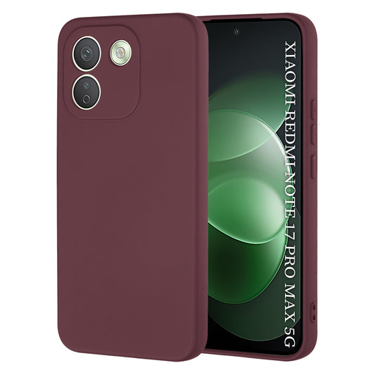 Coque pour Xiaomi Redmi Note 17 Pro Max, Techsuit, SoftFlex, bordeaux