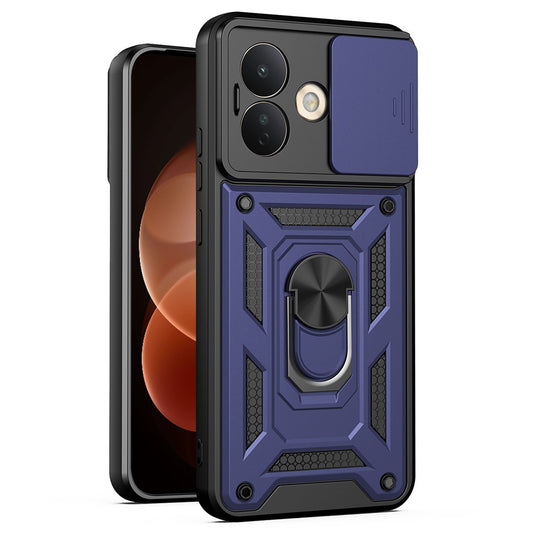 Coque pour Xiaomi Redmi Note 17 Pro, Techsuit, CamShield, Bleue