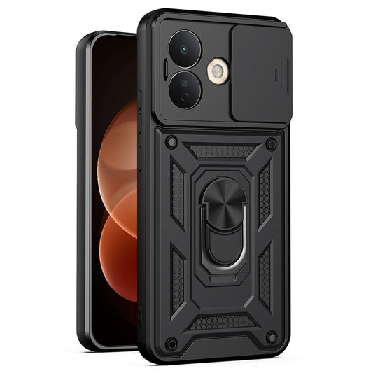 Coque pour Xiaomi Redmi Note 17 Pro, Techsuit, CamShield, noire