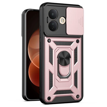 Coque pour Xiaomi Redmi Note 17 Pro, Techsuit, CamShield, rose doré