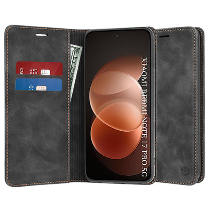 Étui pour Xiaomi Redmi Note 17 Pro, Techsuit, Confy, noir