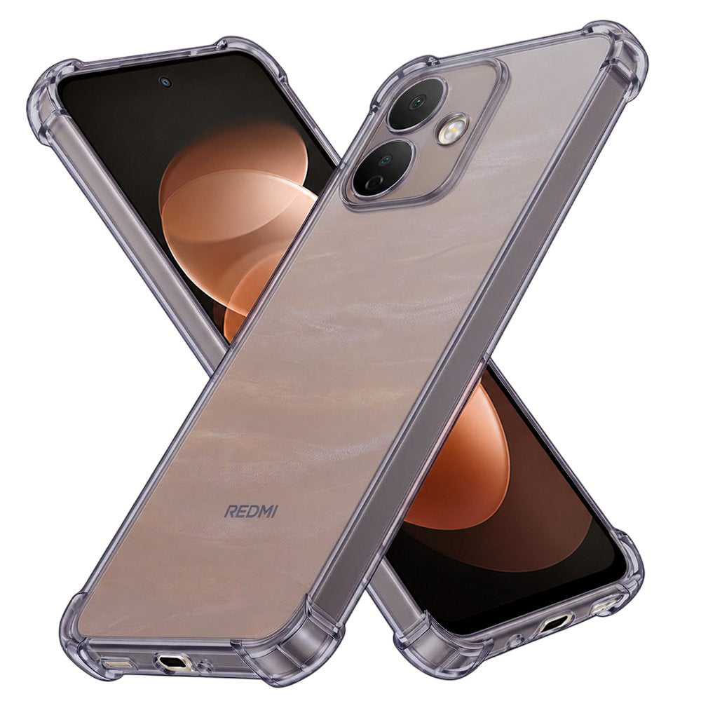 Coque pour Xiaomi Redmi Note 17 Pro, Techsuit, Transparent Antichoc, Fumé