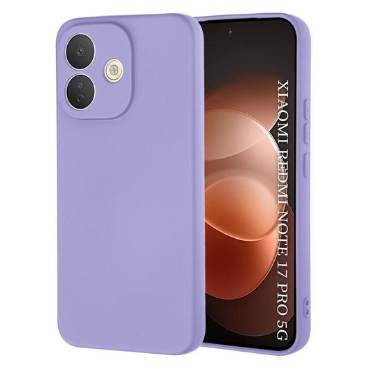 Coque pour Xiaomi Redmi Note 17 Pro, Techsuit, SoftFlex, violet clair