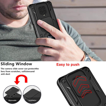 Case for Xiaomi Redmi Note 9S / Note 9 Pro / Note 9 Pro Max, Techsuit, CamShield, Black