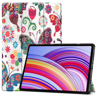 Coque pour Xiaomi Redmi Pad Pro / Pad / Pad Pro 5G, Techsuit, FoldPro Butterfly, Multicolore
