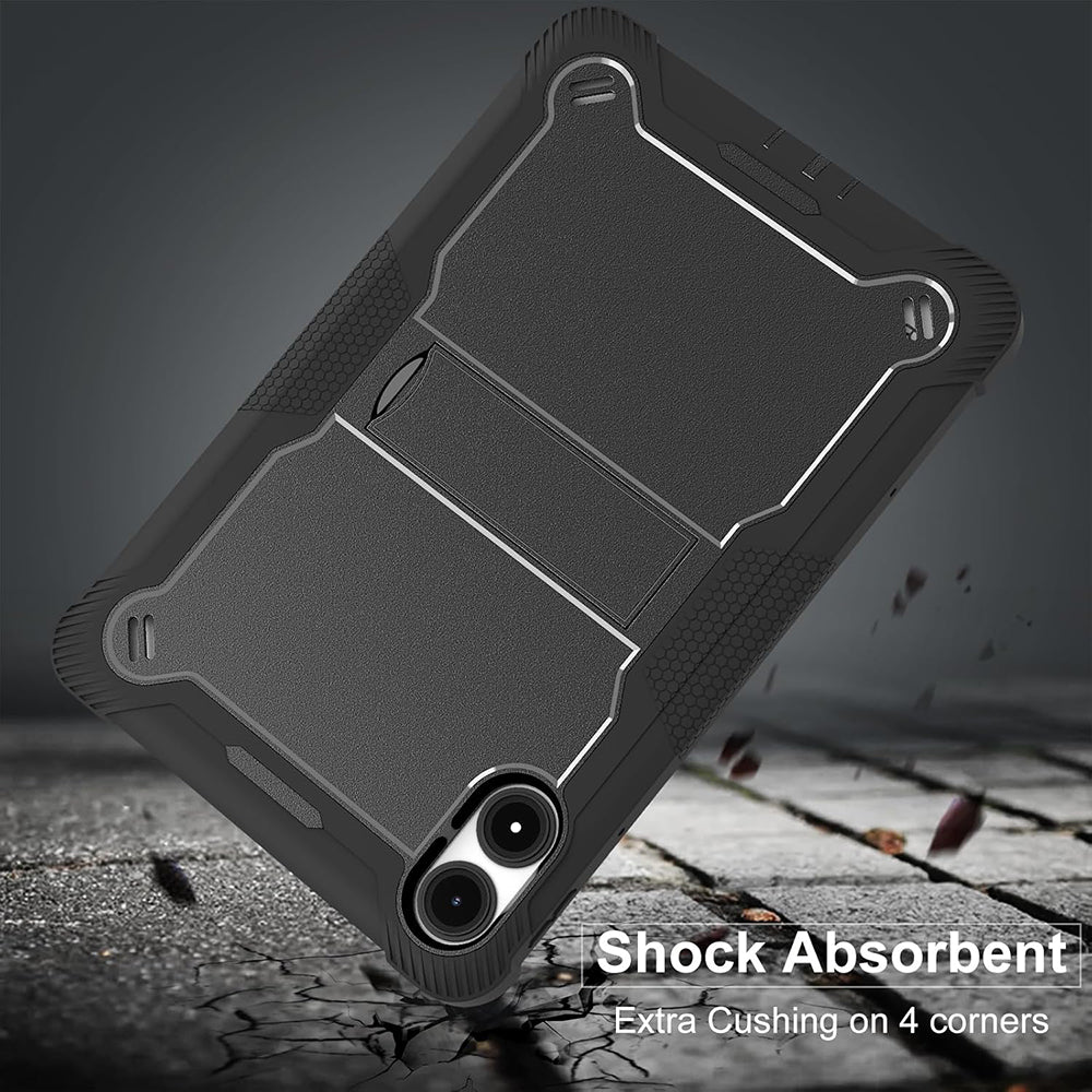 Case for Xiaomi Redmi Pad Pro / Pro 5G / Poco Pad, Techsuit, Rugged TabShell, Black