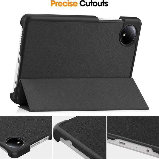 Coque pour Xiaomi Redmi Pad SE 8.7, Techsuit, FoldPro, Noire