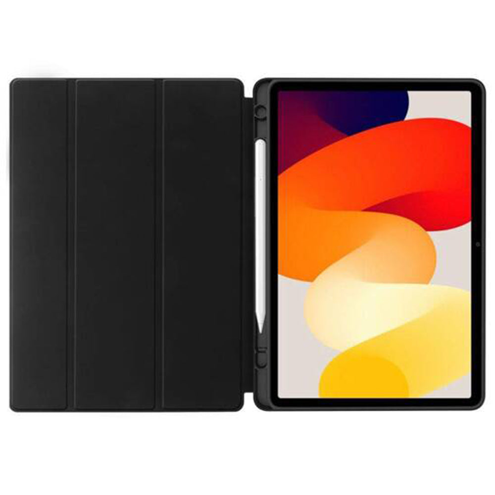 Coque pour Xiaomi Redmi Pad SE, Techsuit, Flex Trifold, Vert Matcha
