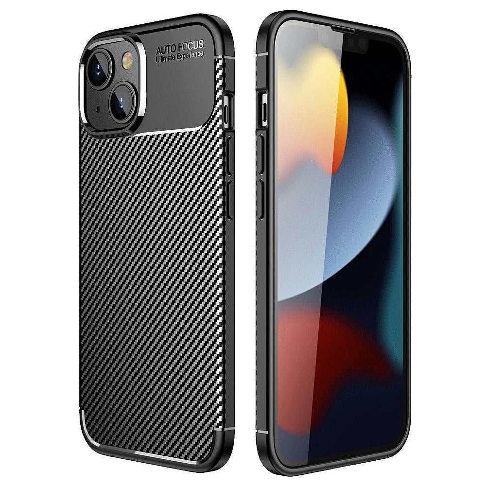 Coque pour Apple iPhone 11, OEM, Carbon Enviro, Noir