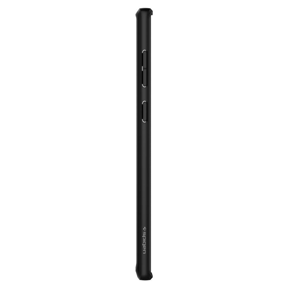 Étui pour Samsung Galaxy Note 10 5G N971 / Note10 N970, Spigen, Ultra Hybrid, Noir 628CS27376