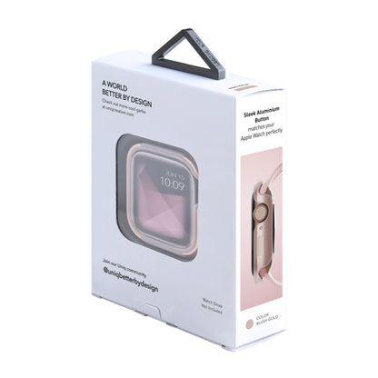 Étui UNIQ Valencia pour Apple Watch 44mm, rose