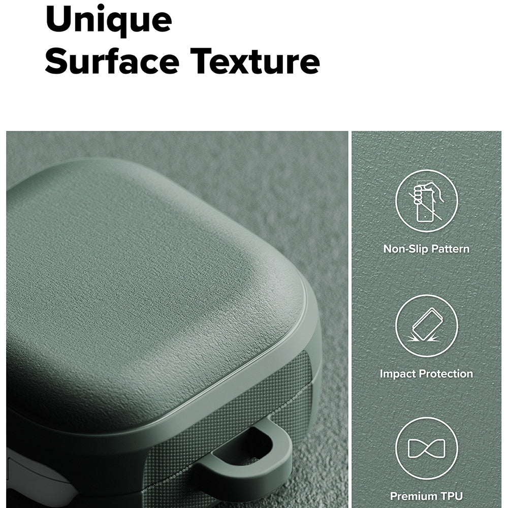 Ringke Onyx Magnetic Case for Samsung Galaxy Buds4 / Buds4 Pro, Green