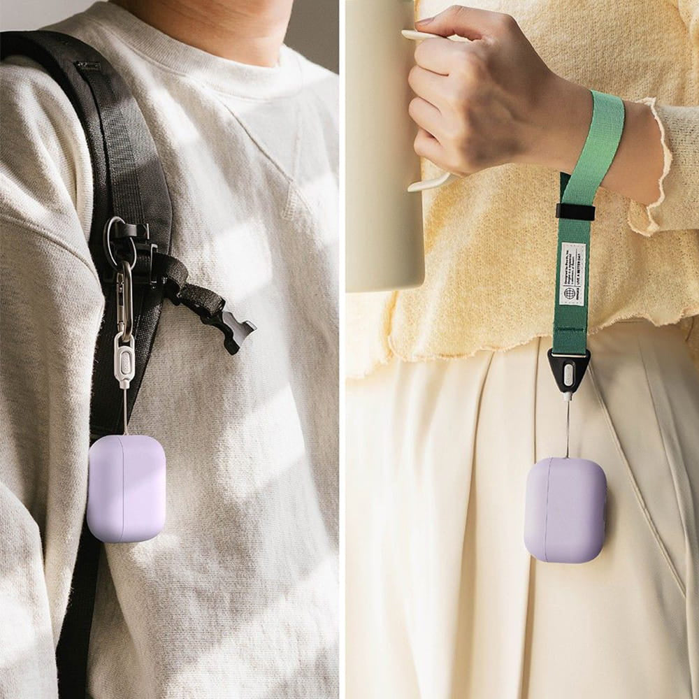 Étui Ringke pour Apple AirPods 3, Violet Clair