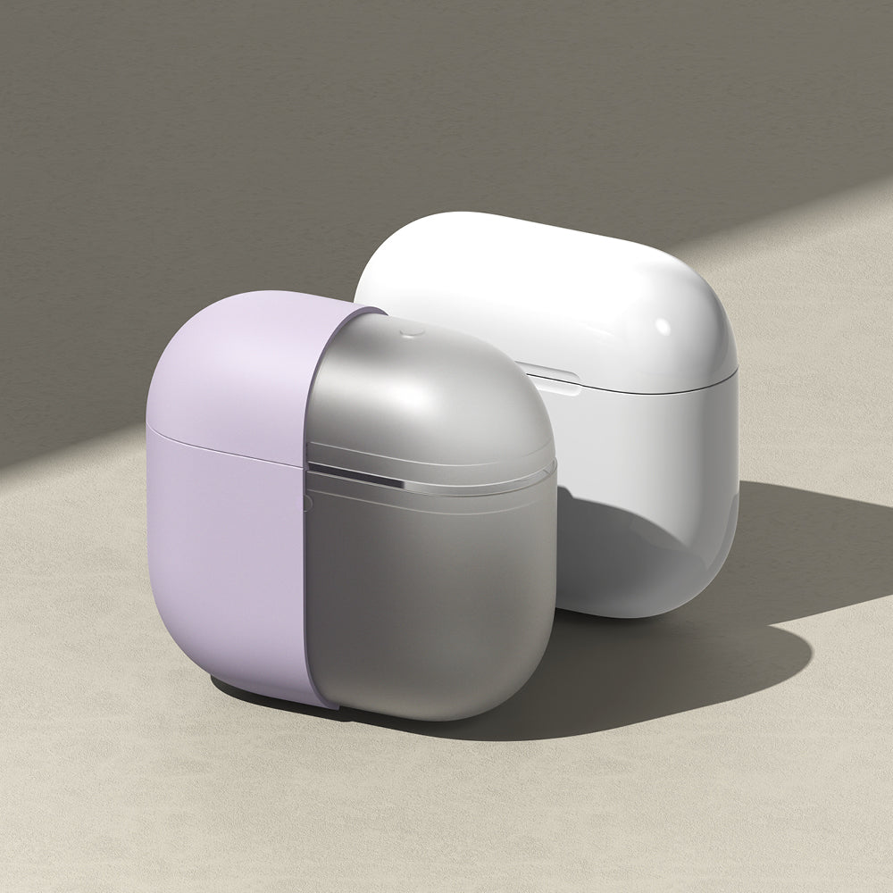Coque Ringke pour Apple AirPods 4, Violet Clair