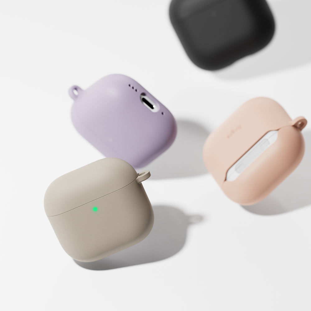 Coque Ringke pour Apple AirPods 4, Noire