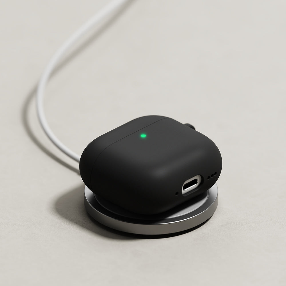 Coque Ringke pour Apple AirPods 4, Noire