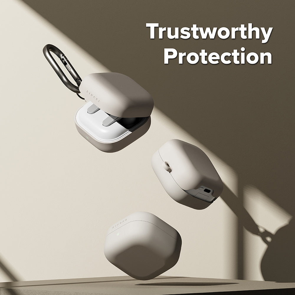 Étui Ringke pour Samsung Galaxy Buds 4 Pro, Crème