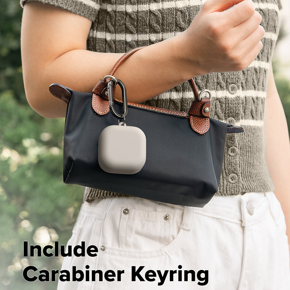 Étui Ringke pour Samsung Galaxy Buds 4 Pro, Crème