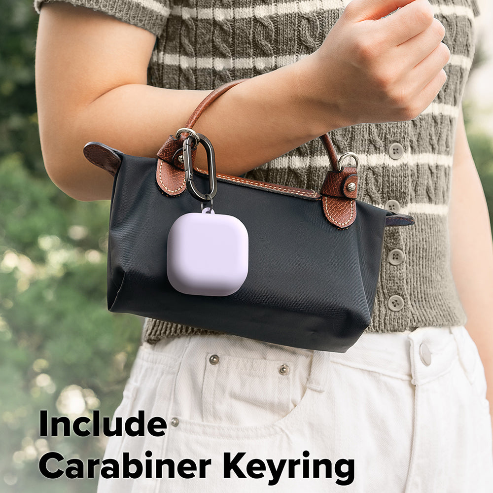 Étui Ringke pour Samsung Galaxy Buds 4 Pro, Violet Clair