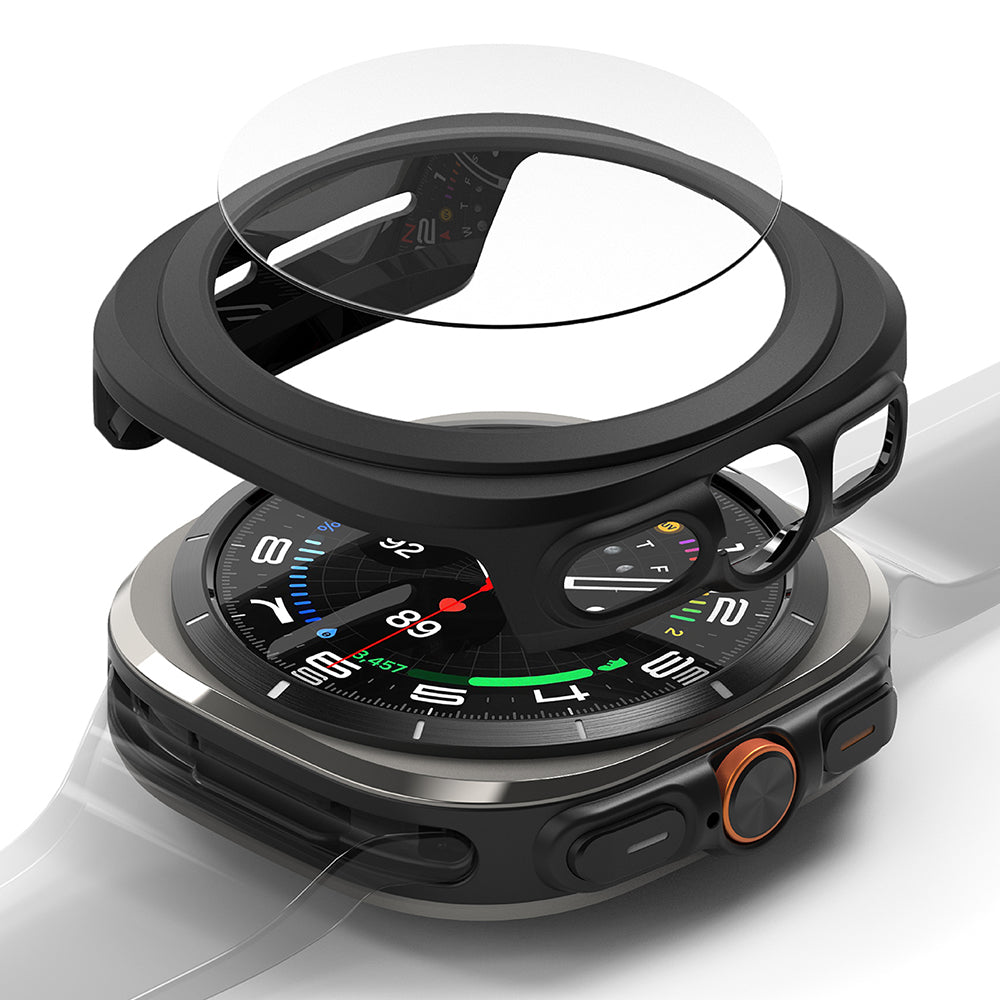 Coque Ringke Slim pour Samsung Galaxy Watch Ultra, Noir Mat
