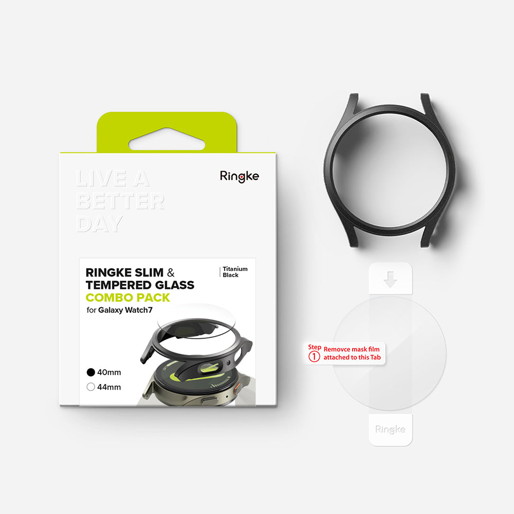 Coque Ringke Slim pour Samsung Galaxy Watch7 40mm, Gris