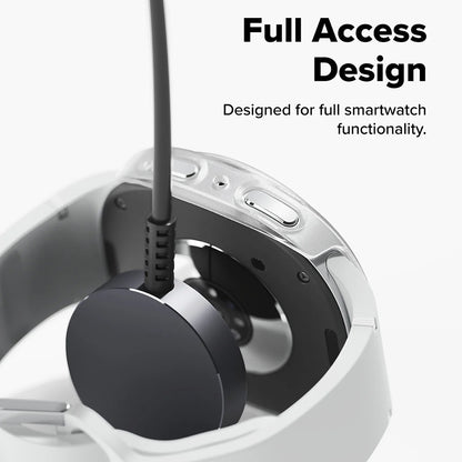 Coque Ringke Slim pour Samsung Galaxy Watch8 40mm, Lot de 2 pièces, Transparente