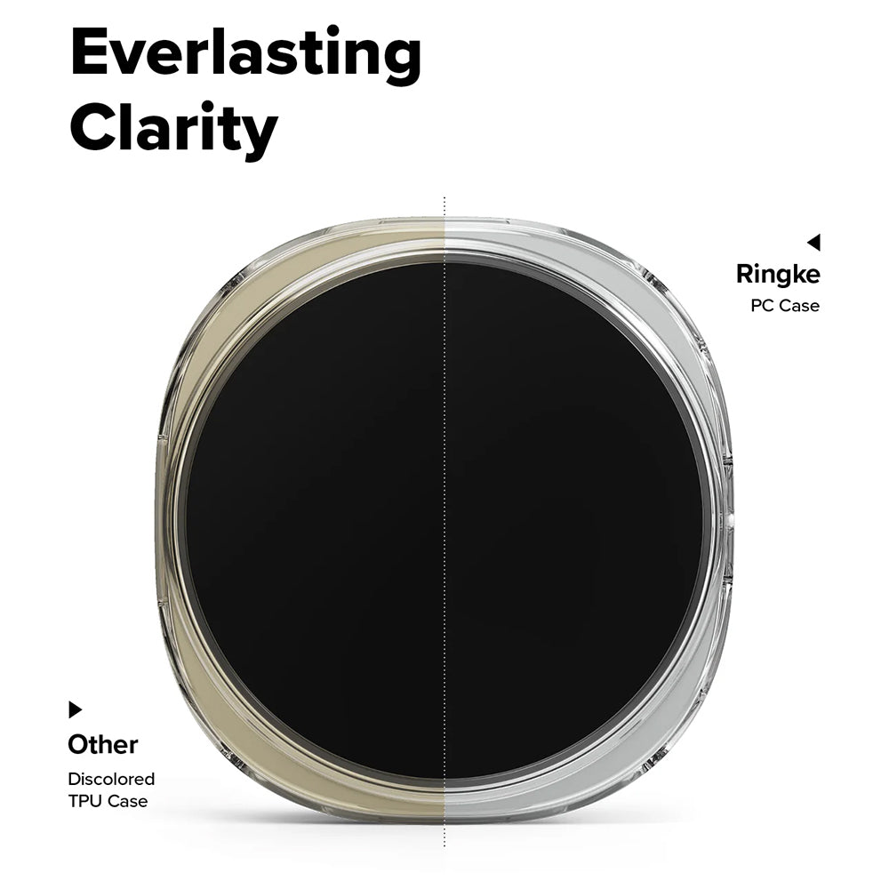 Coque Ringke Slim pour Samsung Galaxy Watch8 44mm, Lot de 2 pièces, Noir Mat