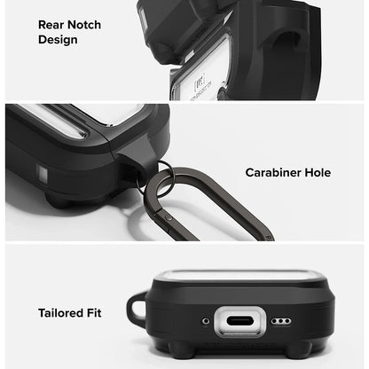 Coque Ringke UX pour Apple AirPods Pro 3, Transparente