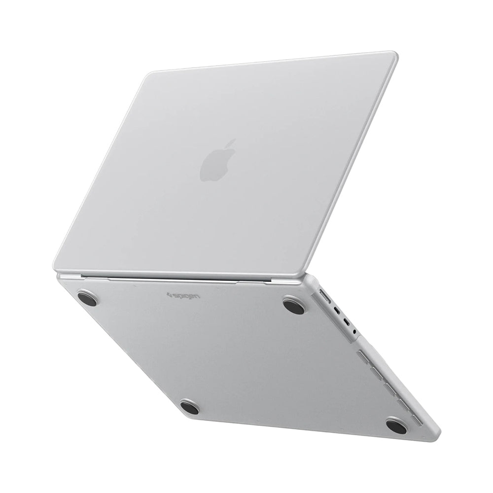 Coque Spigen Airskin pour Apple MacBook Pro 14 pouces (2026) / (2025) / (2023) / (2022) / (2021), Transparente Satinée ACS11528