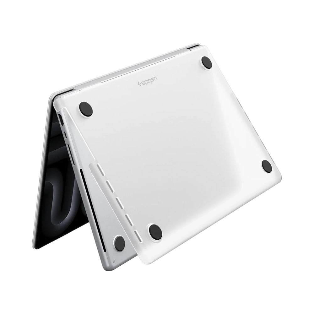 Coque Spigen Airskin pour Apple MacBook Pro 14 pouces (2026) / (2025) / (2023) / (2022) / (2021), Transparente Satinée ACS11528