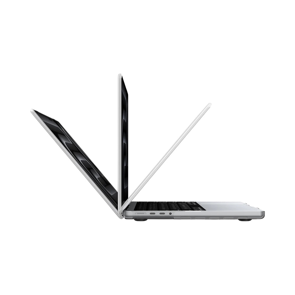 Coque Spigen Airskin pour Apple MacBook Pro 14 pouces (2026) / (2025) / (2023) / (2022) / (2021), Transparente Satinée ACS11528