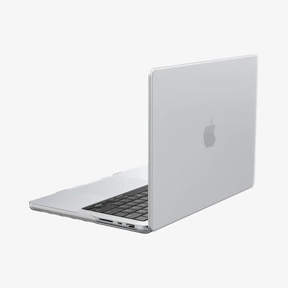 Coque Spigen Airskin pour Apple MacBook Pro 16 pouces (2026) / (2024) / (2023) / (2021), Transparente Satinée ACS11526