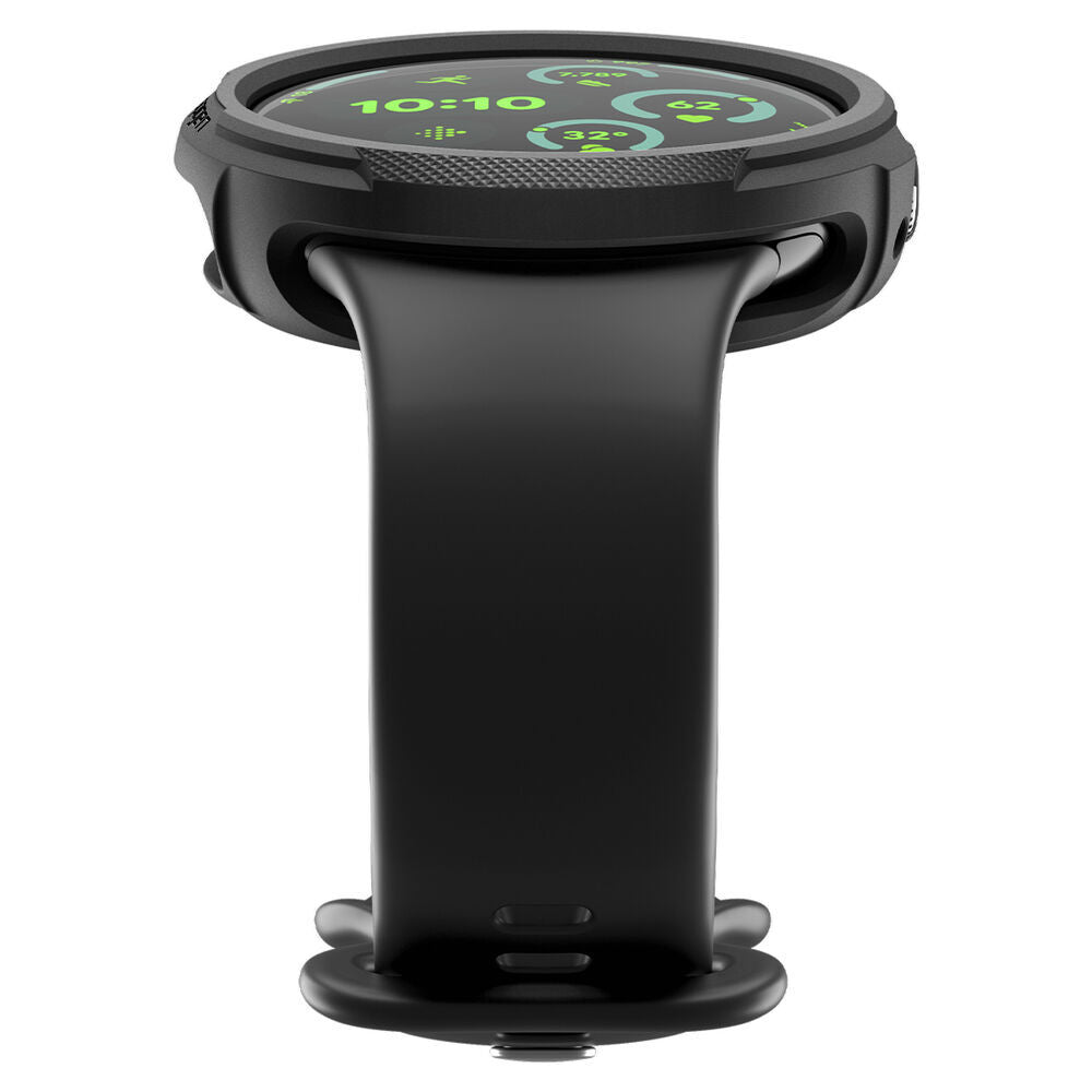 Coque Spigen Liquid Air pour Google Pixel Watch 4 41mm, Noir Mat ACS09483