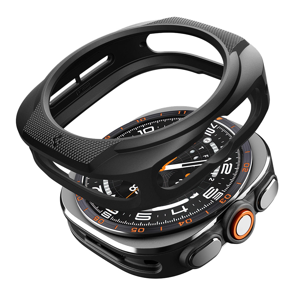 Coque Spigen Liquid Air pour Samsung Galaxy Watch Ultra2, Noir Mat ACS11610