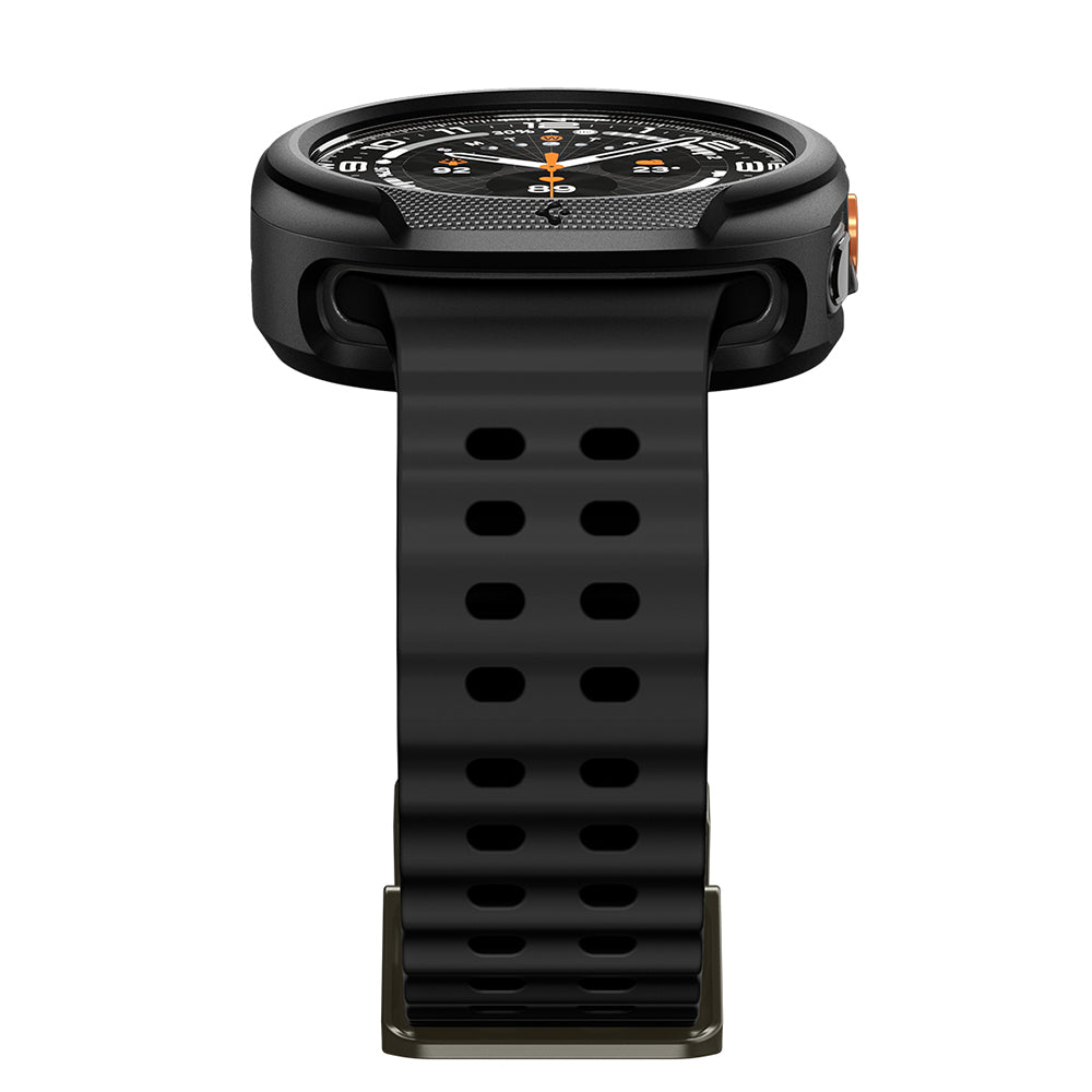 Coque Spigen Liquid Air pour Samsung Galaxy Watch Ultra2, Noir Mat ACS11610