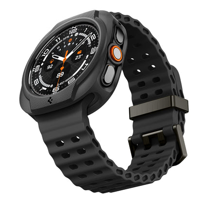 Coque Spigen Liquid Air pour Samsung Galaxy Watch Ultra2, Noir Mat ACS11610