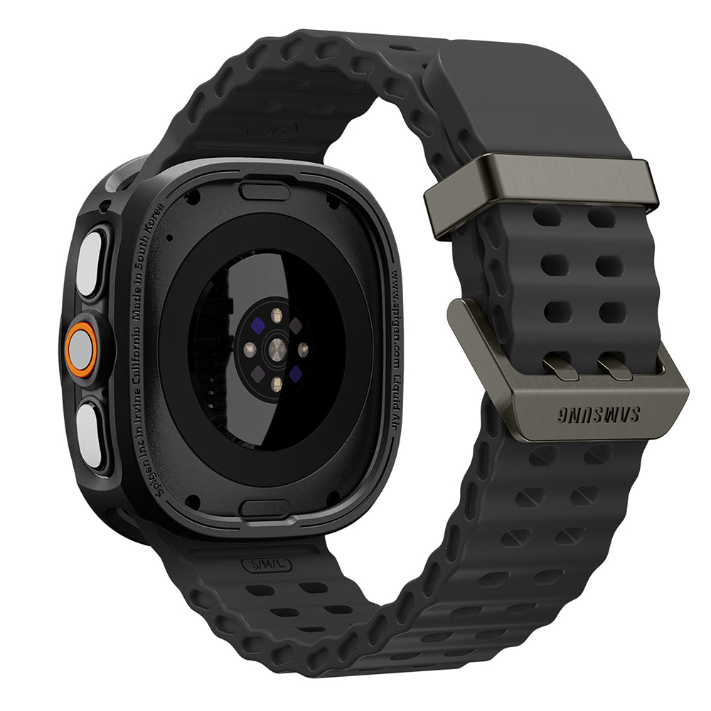Coque Spigen Liquid Air pour Samsung Galaxy Watch Ultra2, Noir Mat ACS11610