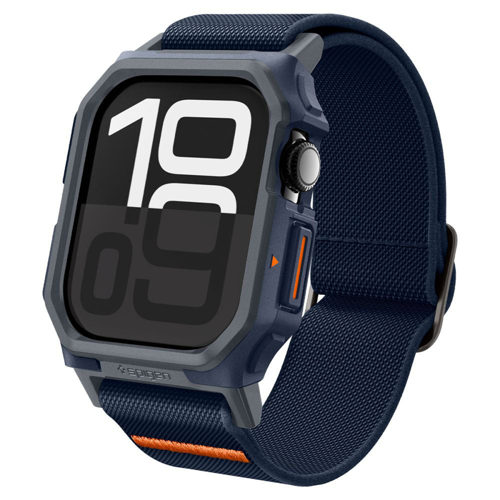 Housse Spigen Lite Fit Pro pour Apple Watch Series 10 46mm, Bleu Marine ACS08925