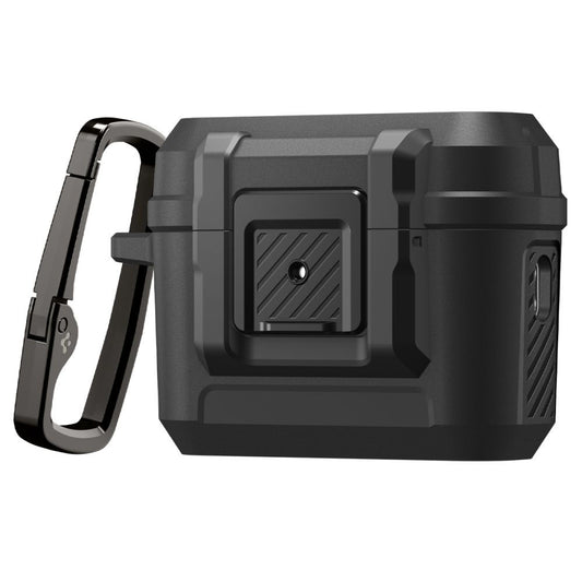 Étui Spigen Lock Fit pour Apple AirPods Pro 3, Noir Mat