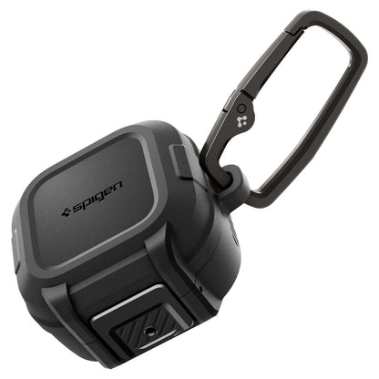 Étui Spigen Lock Fit pour Samsung Galaxy Buds4 / Buds4 Pro, Noir Mat ACS11202